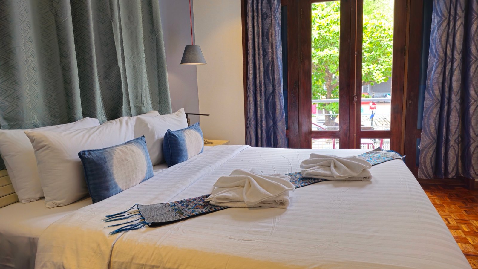 Deluxe Double Room with private balcony, Indigo House Luang Prabang